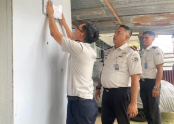 Lapas Arga Makmur Perkuat Pengamanan Aset Negara melalui Pemasangan Plang Rumah Negara 1 WhatsApp Image 2026 09 30 at 17.41.34