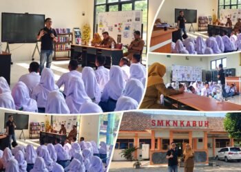 Siswa SMK dari berbagai jurusan mengikuti sesi inspirasi tentang pentingnya kemampuan sales sebagai keterampilan hidup dan bekal karier masa depan