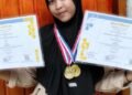 Kisah Inspiratif Cintya Rahma Sari: Siswi SMKN 2 Batang Toru yang Borong 4 Gelar Juara Olimpiade Tingkat Provinsi 26 Potret Cintya Rahma Sari, siswi berprestasi asal SMK Negeri 2 Batang Toru, Kabupaten Tapanuli Selatan, yang berhasil mengharumkan nama daerah dengan memborong empat gelar juara Olimpiade pada berbagai bidang mata pelajaran di tingkat Provinsi Sumatera Utara.