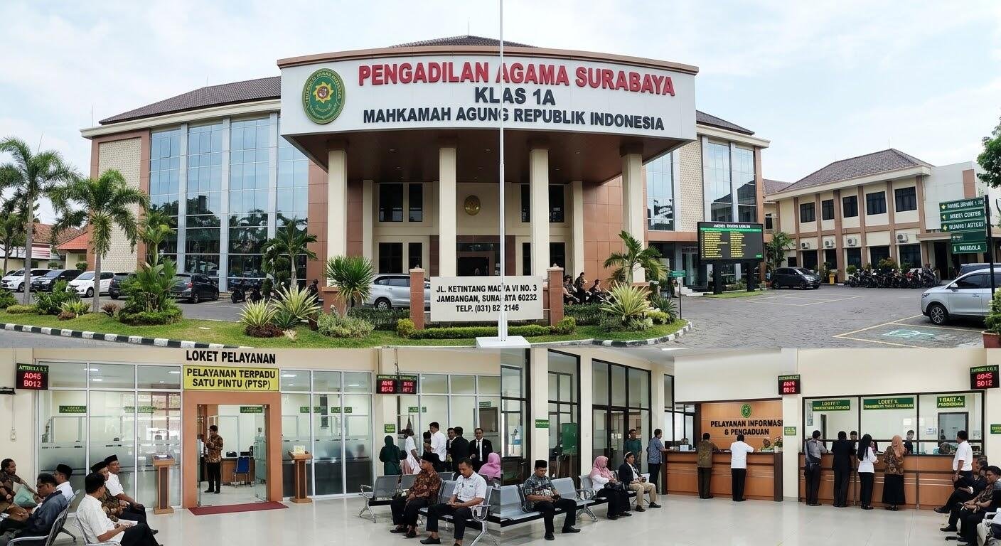 Paham Jalannya Sidang, Mahasiswa Hukum Untag Surabaya Amati Langsung di Pengadilan Agama Surabaya 7 IMG 2913