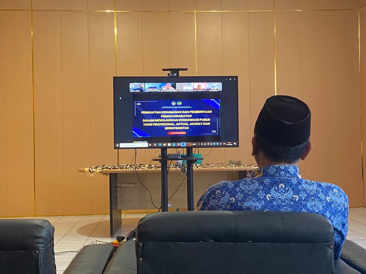 Tingkatkan Kompetensi Humas, Lapas Ternate Ikuti Sosialisasi Bersama ANTARA News dan CNN Indonesia TV 7 WhatsApp Image 2026 10 01 at 13.14.54