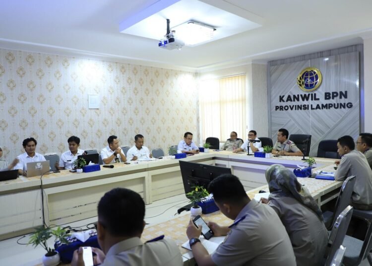 Gelar Kasus Pertanahan Bersama Kantor Wilayah BPN Provinsi Lampung 5 WhatsApp Image 2026 10 06 at 20.42.44