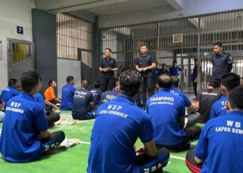 Lapas Bengkulu, Lapas Kelas IIA Bengkulu, warga binaan, WBP, peralatan mandi, kebersihan diri, kesehatan warga binaan, pola hidup bersih dan sehat