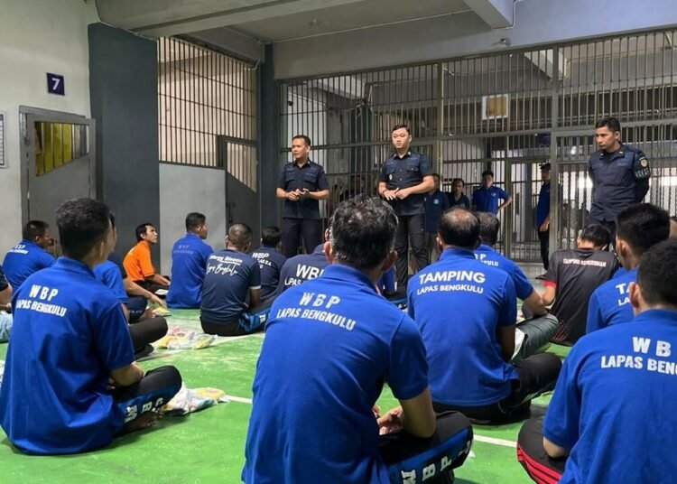 Lapas Bengkulu, Lapas Kelas IIA Bengkulu, warga binaan, WBP, peralatan mandi, kebersihan diri, kesehatan warga binaan, pola hidup bersih dan sehat
