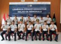 Lapas Bengkulu, Lapas Kelas IIA Bengkulu, kenaikan pangkat pegawai, penyematan kenaikan pangkat, Julianto Budhi Prasetyono, Hilmawan Indra Waskito, Yobi Saputra