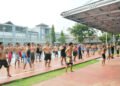 Lapas Bengkulu Jadikan Olahraga sebagai Bagian dari Pembinaan Warga Binaan 7 Lapas Kelas IIA Bengkulu, Lapas Bengkulu, Warga Binaan Pemasyarakatan, WBP Lapas Bengkulu, senam rutin, senam pagi, senam sehat