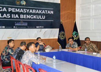 Lapas Bengkulu, Kalapas Bengkulu, Julianto Budhi Prasetyono, pra-monev, monitoring dan evaluasi, data dukung, evaluasi kinerja