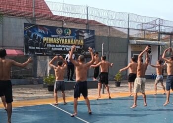 WBP Mapenaling Rutan Bengkulu Ikuti Kegiatan Senam Pagi 2 WhatsApp Image 2026 10 26 at 09.30.20
