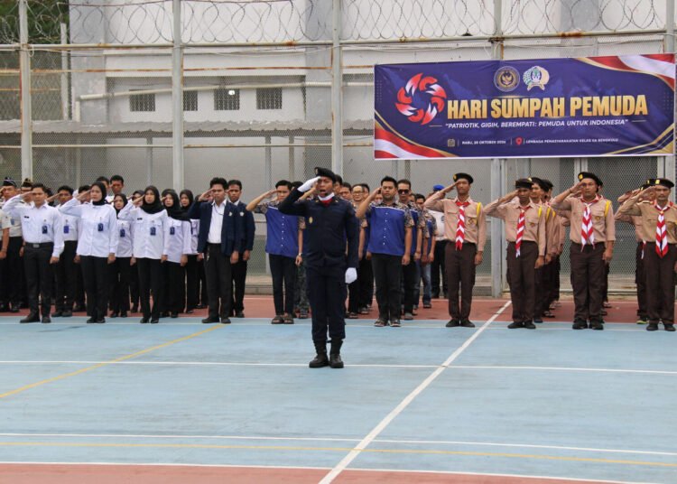 Lapas Bengkulu, Hari Sumpah Pemuda 2026, Sumpah Pemuda ke-98, upacara Sumpah Pemuda