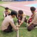 Belajar Tandu Darurat, Warga Binaan Lapas Bengkulu Asah Keterampilan Pramuka 14 Lapas Bengkulu, Pramuka Lapas Bengkulu, pembinaan warga binaan, warga binaan pemasyarakatan, keterampilan praktis, pembuatan tandu darurat
