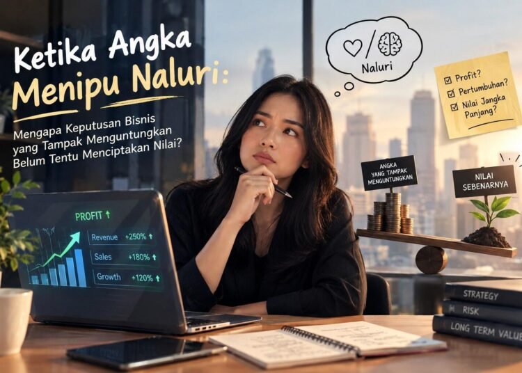 Ketika Angka Menipu Naluri: Mengapa Keputusan Bisnis yang Tampak Menguntungkan Belum Tentu Menciptakan Nilai? 5 ketika angka menipu naluri natural