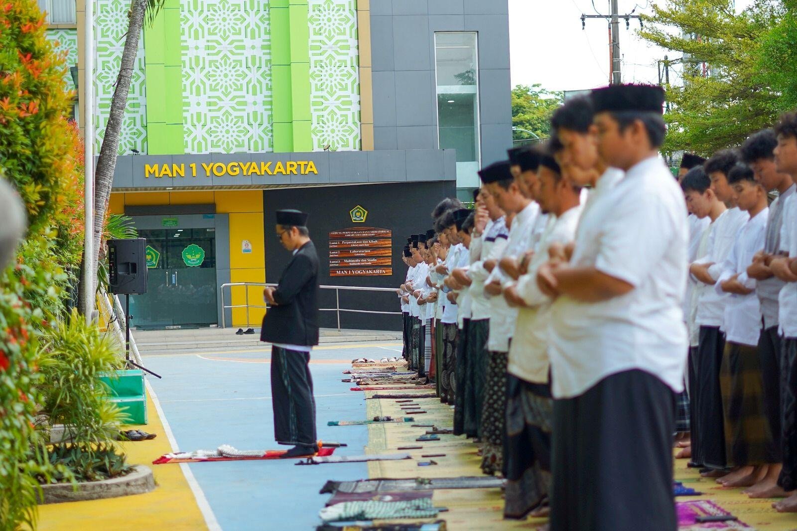 Memohon Hujan Turun, MAN 1 Yogyakarta gelar Salat Istisqa 7 sholat hujan